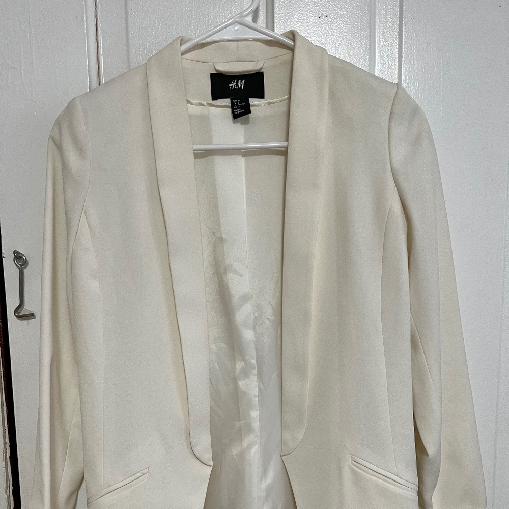Ecru H&M Blazer in size 32